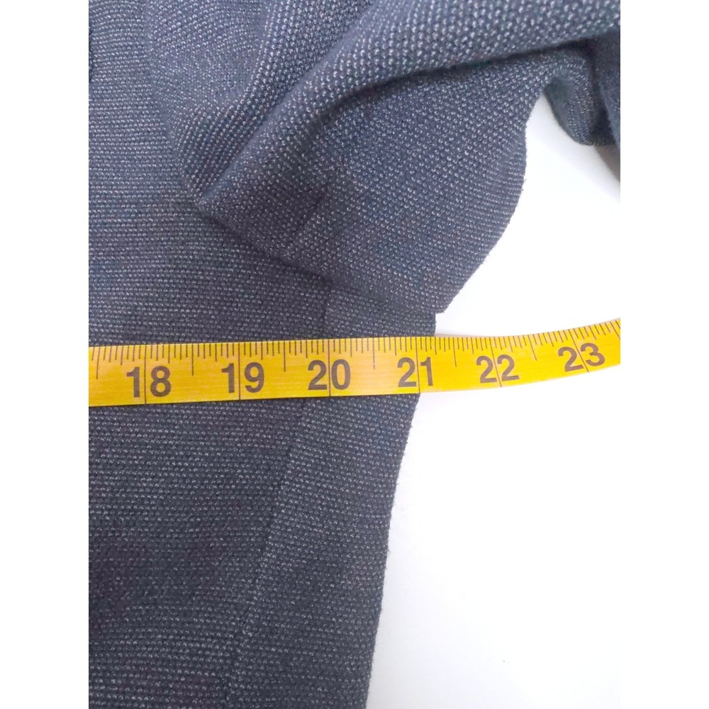 Angelo Litrico Blue Textured Slim Fit Two Button Top Stitch Sport Coat US 42 - Picture 13 of 14